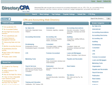 Tablet Screenshot of directorycpa.com